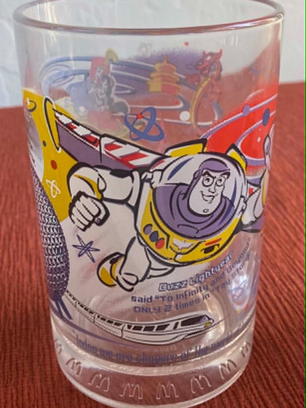New Walt Disney McDonalds 2002 100 Years of Magic Glasses Tumblers Set of 4 - Picture 13 of 16